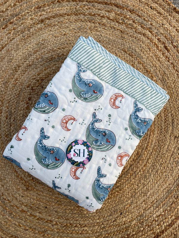 Mulmul Cotton Baby Quilts