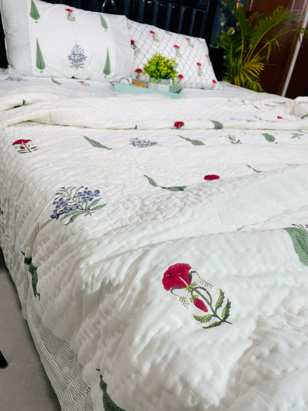 MUGHAL BAGH BEDDING SET