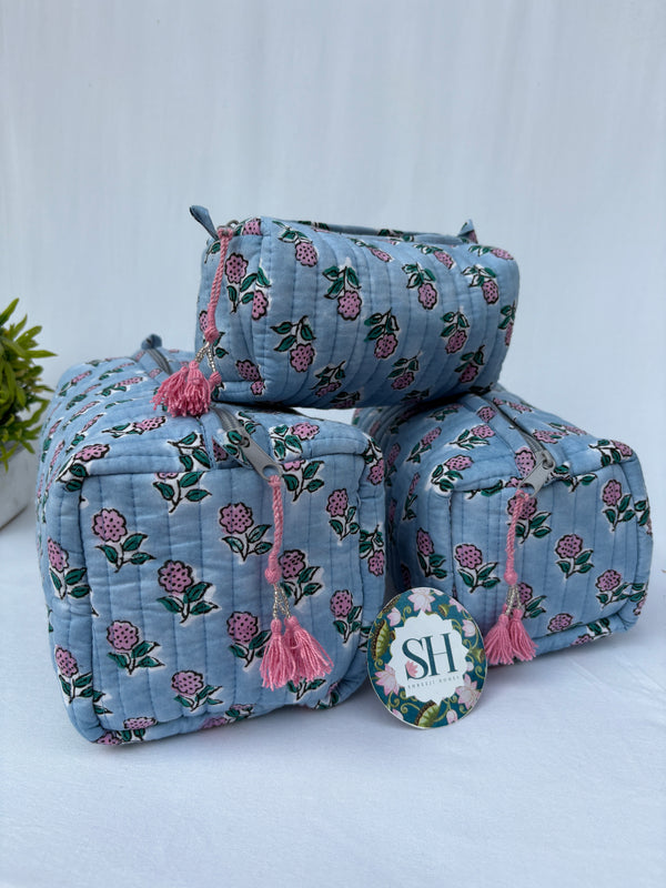 Multi Utility Toiletry Pouch Set (3 PEICE)