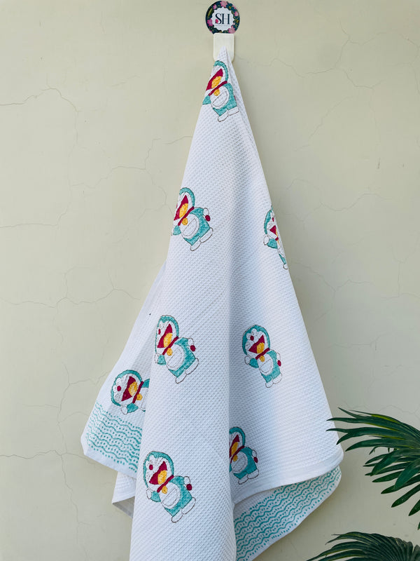 Block Printed Cotton Towels