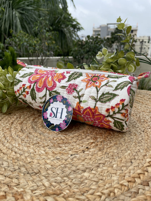 Cotton Stationery Pouch